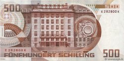 500 Schilling AUTRICHE  1985 P.151 TTB