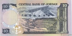 10 Dinars JORDANIA  1975 P.20d SC+