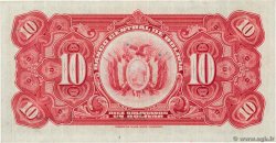 10 Bolivianos BOLIVIA  1928 P.121a VF+