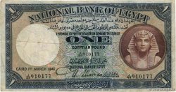1 Pound EGITTO  1943 P.022c MB