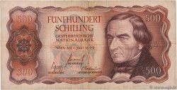 500 Schilling AUTRICHE  1965 P.139a