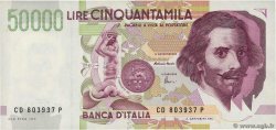 50000 Lire ITALIE  1992 P.116c SUP
