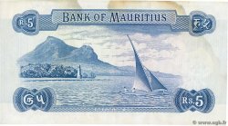 5 Rupees MAURITIUS  1967 P.30c XF