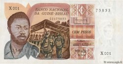 100 Pesos GUINEA-BISSAU  1975 P.02 fST+