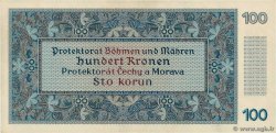 100 Korun BOHEMIA Y MORAVIA  1940 P.06a SC+