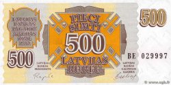 500 Rublu LATVIA  1992 P.42 UNC