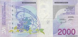 2000 Francs BELGIEN  1994 P.151 fSS
