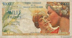 1000 Francs Union Française AFRIQUE ÉQUATORIALE FRANÇAISE  1946 P.26