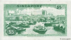 5 Dollars SINGAPUR  1967 P.02a fVZ