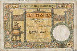 100 Piastres INDOCHINA  1936 P.051d RC a BC