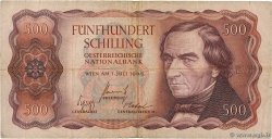 500 Schilling AUTRICHE  1965 P.139a