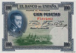 100 Pesetas SPAIN  1925 P.069c UNC