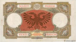 20 Franga ALBANIE  1939 P.07 TTB