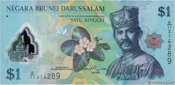 1 Ringgit - 1 Dollar BRUNEI  2011 P.35a ST