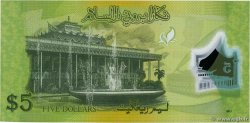 5 Ringgit - 5 Dollar BRUNEI  2011 P.36 FDC