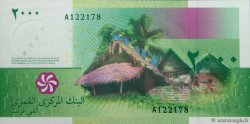 2000 Francs COMOROS  2005 P.17 UNC-