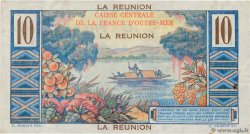 10 Francs Colbert REUNION ISLAND  1946 P.42a VF+