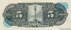 5 Pesos MEXICO  1950 P.034l EBC