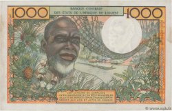 1000 Francs WEST AFRIKANISCHE STAATEN  1959 P.004 VZ+