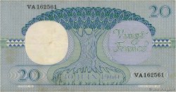 20 Francs CONGO, DEMOCRATIC REPUBLIC  1962 P.004a VF