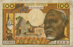 100 Francs EQUATORIAL AFRICAN STATES (FRENCH)  1962 P.03d