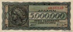5000000 Drachmes GRECIA  1944 P.128a SC