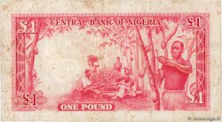 1 Pound NIGERIA  1958 P.04a BB