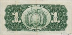 1 Boliviano BOLIVIA  1929 P.112 AU
