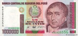 1000000 Intis PERU  1990 P.148 ST