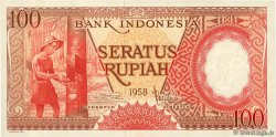 100 Rupiah INDONESIA  1958 P.059