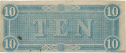 10 Dollars Гражданская война в США Richmond 1864 P.68 VF