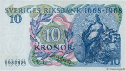 10 Kronor Commémoratif SUÈDE  1968 P.56a SPL