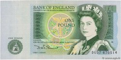 1 Pound ENGLAND  1981 P.377b AU+