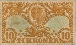 10 Kroner DINAMARCA  1941 P.031i MB