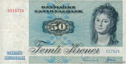 50 Kroner DANEMARK  1976 P.050b TB