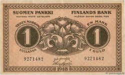 1 Markka FINLAND  1918 P.035