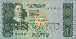 10 Rand SOUTH AFRICA  1990 P.120e XF
