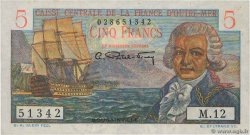 5 Francs Bougainville FRENCH EQUATORIAL AFRICA  1946 P.20B AU-