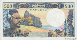 500 Francs TAHITI  1985 P.25d VF