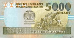 25000 Francs - 5000 Ariary MADAGASCAR  1993 P.074Aa FDC