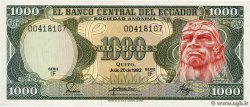 1000 Sucres EKUADOR  1982 P.120b ST