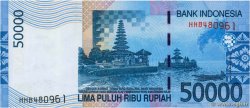 50000 Rupiah INDONESIA  2011 P.145e FDC
