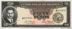 50 Pesos PHILIPPINEN  1949 P.138d ST