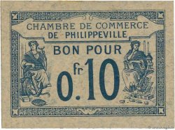 10 Centimes ALGERIEN Philippeville 1915 JP.142.15 fST