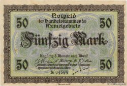 50 Mark MEMEL  1922 P.07a EBC