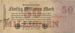 50 Millions Mark ALLEMAGNE  1923 P.098a TB