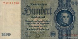 100 Reichsmark GERMANY  1935 P.183a VF+
