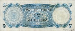 5 Shillings FIDJI  1962 P.051c TB