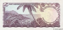 20 Dollars EAST CARIBBEAN STATES  1965 P.15f BB