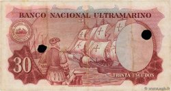 30 Escudos Annulé PORTUGIESISCH-INDIEN  1959 P.041 SS